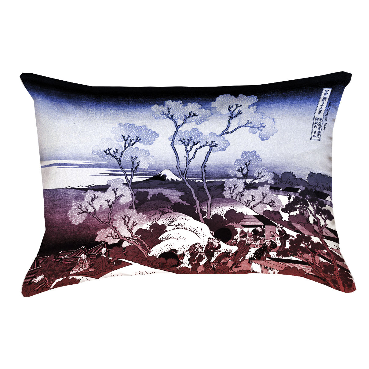 Accent Pillows Clair Japanese Cherry Trees Indoor Pillow Cover Features: -Spun polyester poplin material.-Double sided print with concealed zipper cover.-Cover - machine wash separately in cold water gentle cycle, mild detergent, do not bleach and tumble dry low.-Made in the USA.-Product Type: Pillow Cover.-Cover...