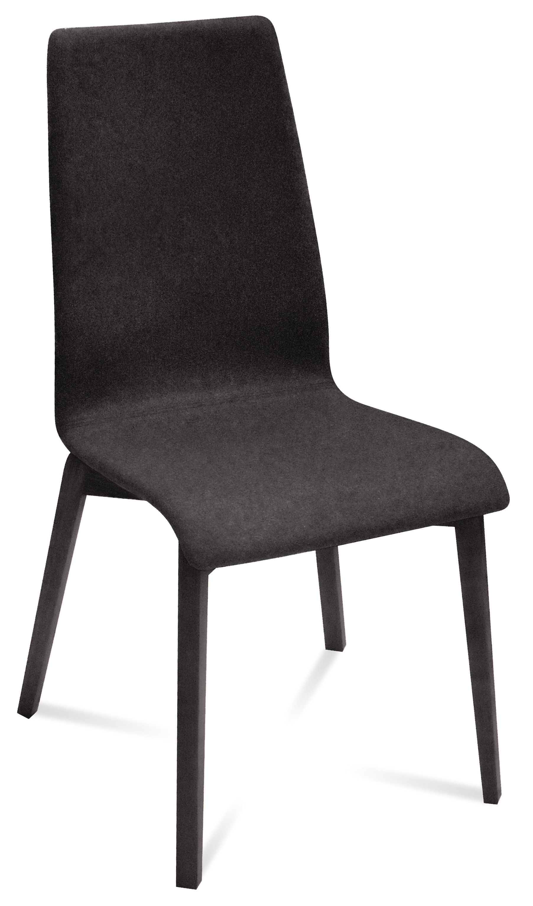 Jill-L Side Chair (Set of 2) Finish: Anthracite, Upholstery: Skill Taupe