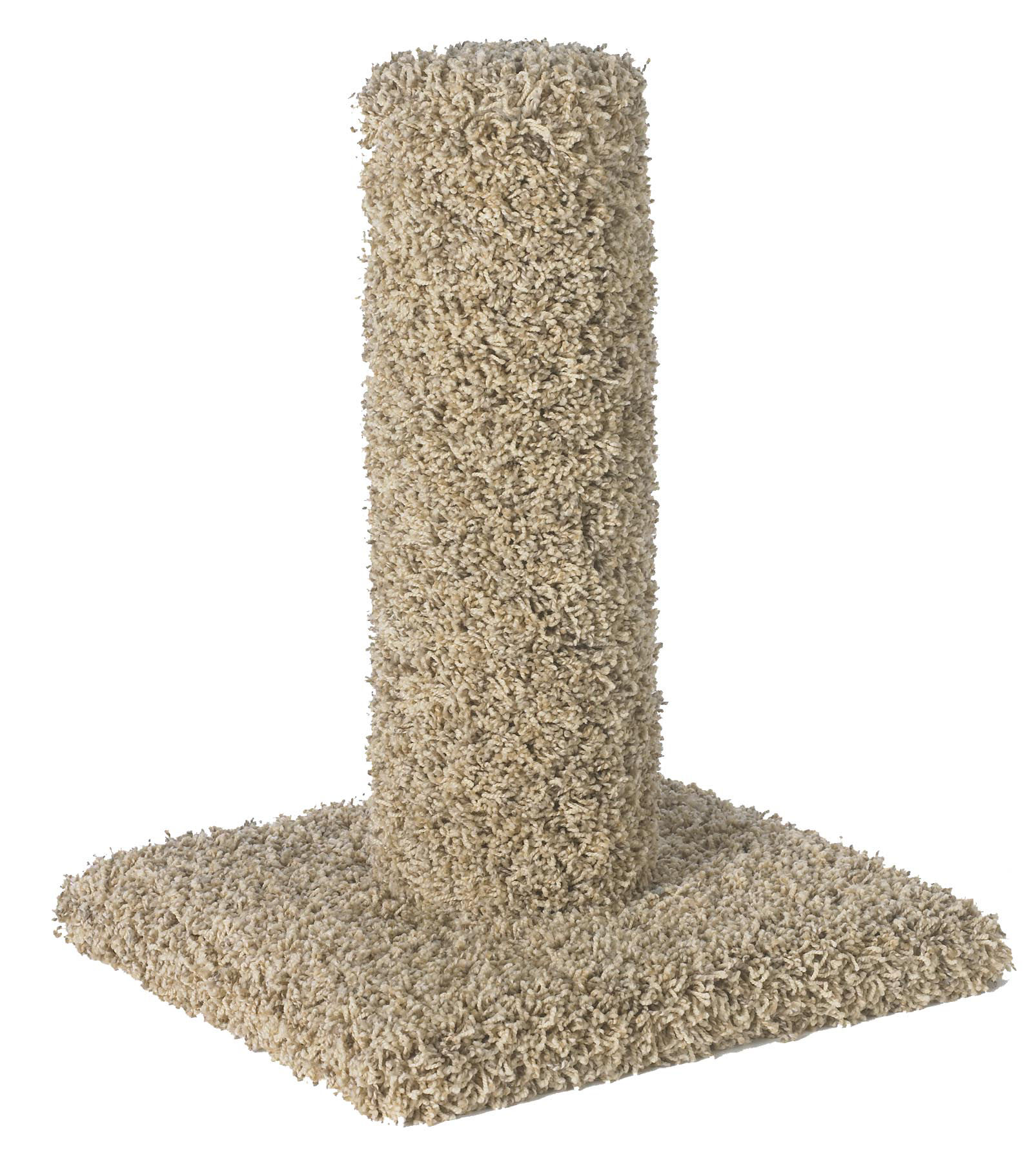 Cat Condos & Cat Trees Deluxe Carpet Scratch Post Features: -Deluxe Carpet Scratch Post.-Stretching and scratching promote a happy and healthy cat.-Leader in premium cat furniture.-State-of-the-Art manufacturing processes so you can count on your cat having the very best.-Offers the highest quality m...