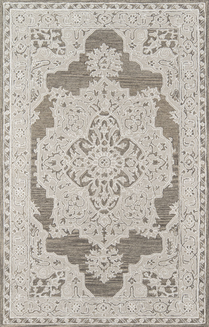 Area Rugs Paisley Hand Tufted Gray Rug April 2019