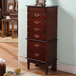 Hooker Furniture Seven Seas Jewelry Armoire with Mirror & Reviews | Wayfair