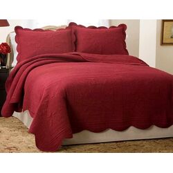 American Traditions French Tile Microfiber Polyester Bedspread ...