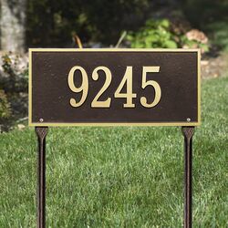 Mayne Inc. Nantucket Address Sign & Reviews | Wayfair