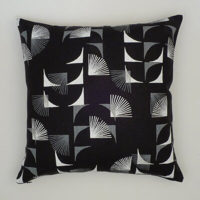 three sheets 2 the wind Abstract Linen Pillow 18x18 Abstract Pillow Color Bl