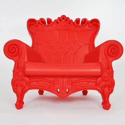 Design of Love Queen of Love Lounge Chair QOL Finish Red Passion