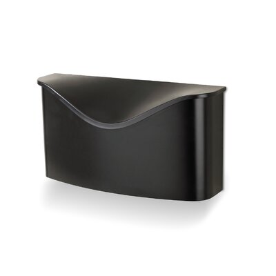 Umbra Postino Wall Mounted Mailbox 460322 592 Color Black