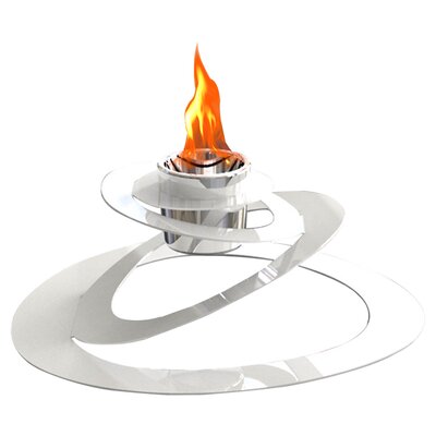 Decorpro Ovia Bio Ethanol Fireplace D10114 / D10214 Finish White