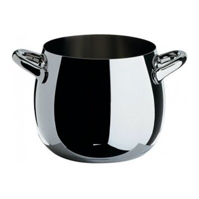 Alessi Mami Stockpot   Mirror Polished Finish SG100 Diameter 8.86