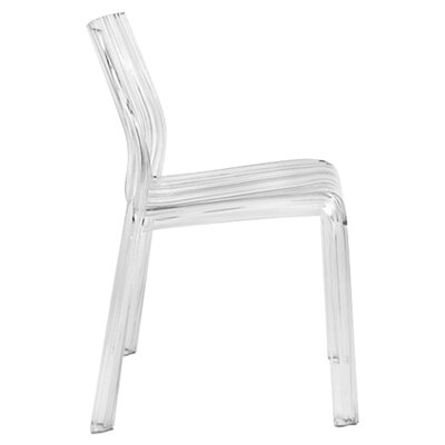 Kartell Frilly Chair 5880 Finish Transparent Crystal Clear