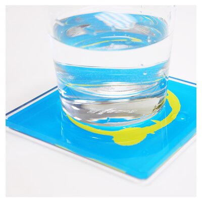 Molla Space, Inc. Stained Coasters KMS003