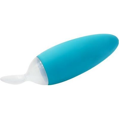 Boon Squirt Silicone Baby Food Dispensing Spoon B1012 Color Blue