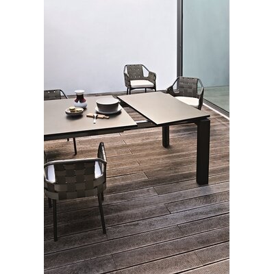 Varaschin Dolmen Extension Dining Table 1821 Color Matte Grey   Rough Quartz