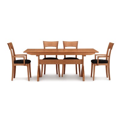 Copeland Furniture Sarah Trestle Extension Dining Table 6 SAR 22 Finish Autu