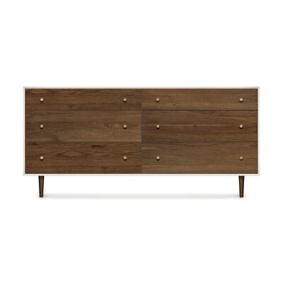 Copeland Furniture Mimo 6 Drawer Dresser 2 MIM 60 14 100 / 2 MIM 60 14 200 Le