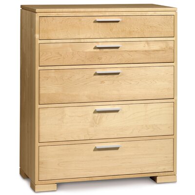 Copeland Furniture Harbor 5 Drawer Chest 2 SUT 50 Finish Black Maple