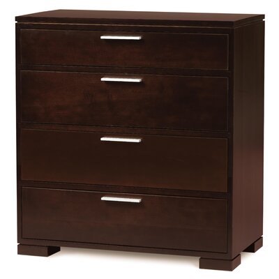 Copeland Furniture Harbor 4 Drawer Chest 2 SUT 40 Finish Dark Honey Maple