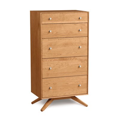 Copeland Furniture Astrid 5 Drawer Chest 2 AST 50