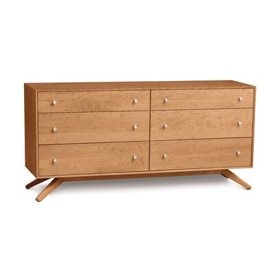 Copeland Furniture Astrid 6 Drawer Dresser 2 AST 60