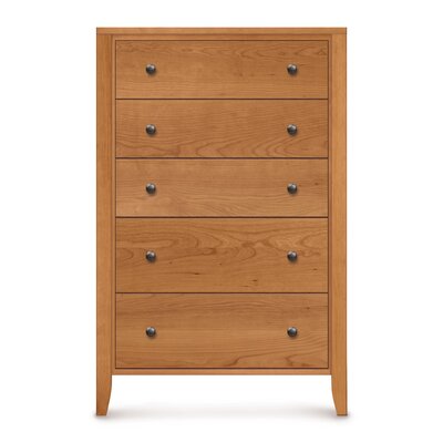 Copeland Furniture Dominion 5 Drawer Chest 2 DOM 50 01 Top Coat Finish Conve