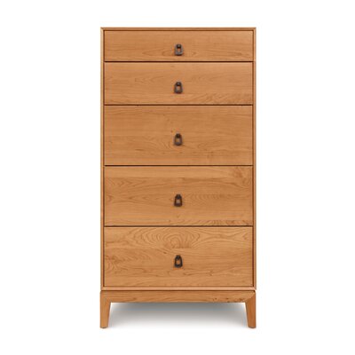 Copeland Furniture Mansfield 5 Drawer Chest 2 MAN 51