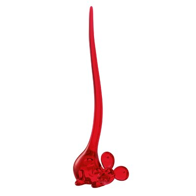 Koziol Ringo the Mouse Jewelry Stand 52645 Color Transparent Red