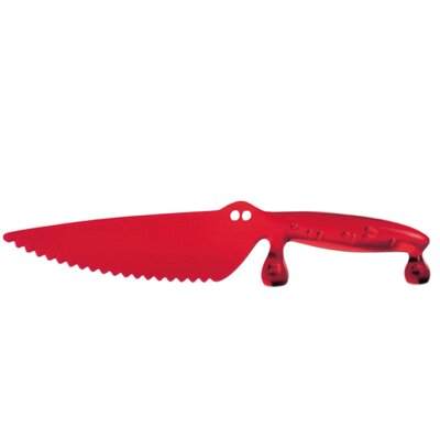 Koziol Coco Plastic Cake Knife 32105XX Color Transparent Red