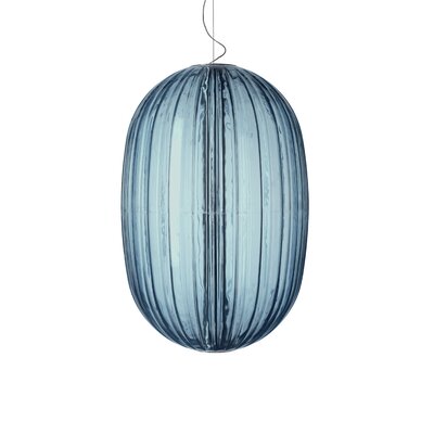 Foscarini Plass Pendant 2240071 Bulb Type LED, Shade Color Blue