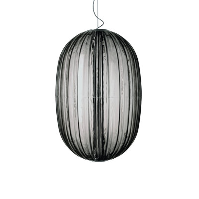 Foscarini Plass Pendant 2240071 Shade Color Gray, Bulb Type LED