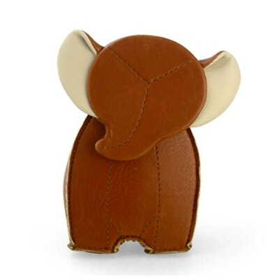 Zuny Elephant Abby Memo Clip ZUMV1017TAN