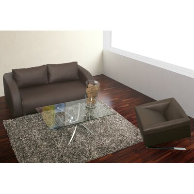 Casabianca Furniture 74 Sleeper Sofa CB/22 XX Color Brown Leatherette