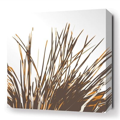 Inhabit Botanicals Thatch Stretched Graphic Art on Canvas in Sunshine THAO Si