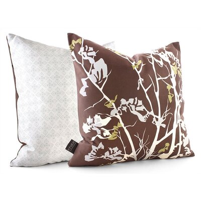 Inhabit Rhythm Ailanthus Suede Throw Pillow AILC