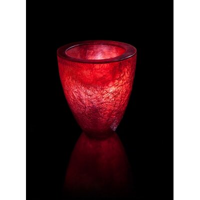 BOGA Furniture Amara S2 Illuminated Planter T 0909S2 Color Red