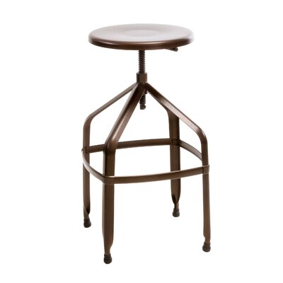 Home Loft Concept Gunnar Swivel Bar Stool NFN2902 Color Brown