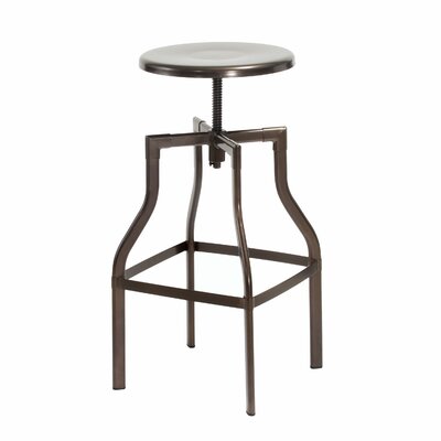 Home Loft Concept Ivar Swivel Bar Stool NFN2901 Color Pewter