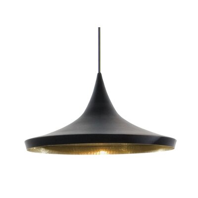 Tom Dixon Beat Wide Pendant BLS01 / BLS01WH Finish Black