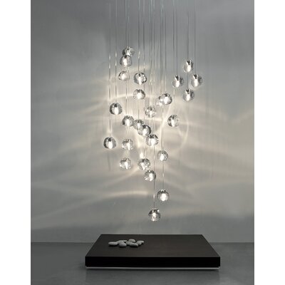 Terzani Mizu 26 Light Pendant 0R26SE8A9FB / 0R26SE8A9FA Canopy Square, Finis