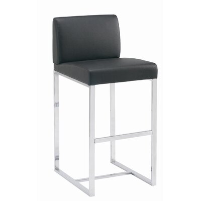 Sunpan Modern Addison 30 Bar Stool with Cushion 94212 / 94216 Seat Color Black