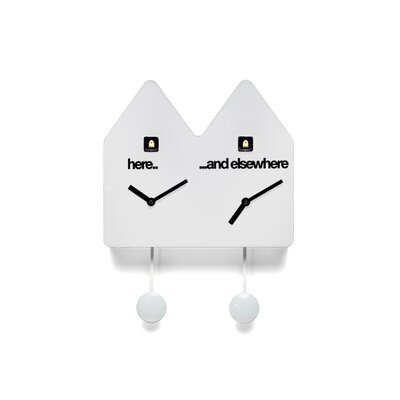 Progetti Double Q Cuckoo Clock 1815 Color White