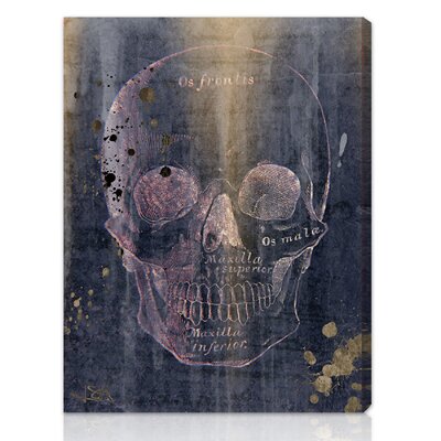 Oliver Gal Tête De Mort Graphic Art on Canvas 10312 Size 12 x 16