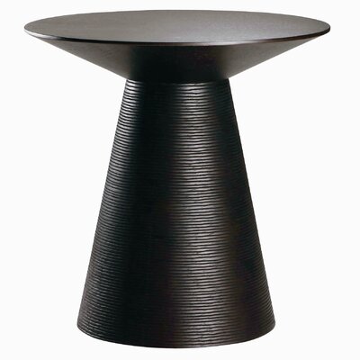 Nuevo Anika End Table HGEM Anika Finish Ebony Oak