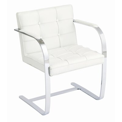 Nuevo Julius Lounge Chair in White HGGA823