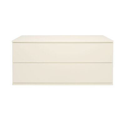 Blu Dot Wonder Wall Two Drawer Cabinet WW1 DWRCAB Finish Ivory