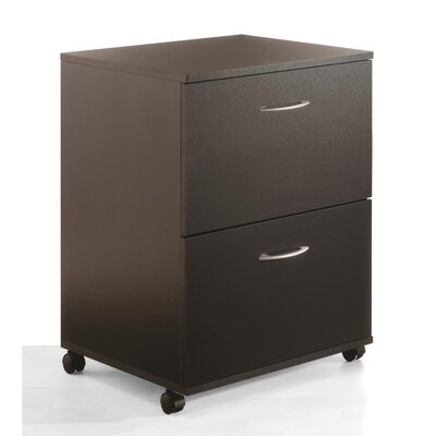 Nexera 2 Drawer Mobile File 5093/6093 Finish Black