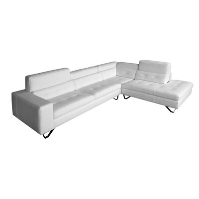 Eurosace Luxury Duke Sectional DKL10 Color Blanco