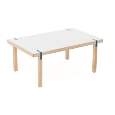 Frame + Panel Helen Coffee Table HCT14R / HCT14B Hardware Finish Blue