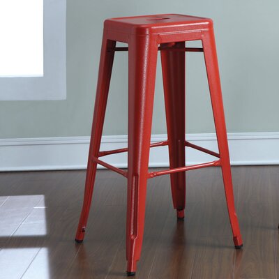 Wildon Home ® 30 Bar Stool 103060 Finish Red