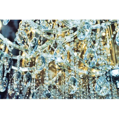 Fluorescent Palace Diamond Dust Canvas Art FP040 Size 16 H x 24 W x 2 D