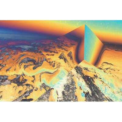 Crush Collective Alps Perspective Graphic Art on Canvas CCL013 Size 16 H 