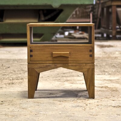 Aaron Poritz LLC End Table SIDE TABLE 1 Wood Species Frijolillo